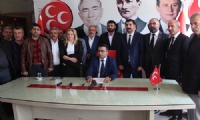 Yeni atanan MHP İl Başkanı Kalı görevine başladı