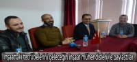 İnşaattaki tecrübelerini geleceğin inşaat mühendisleriyle paylaştılar