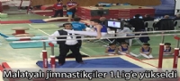 Malatyalı jimnastikçiler 1.Lig'e yükseldi