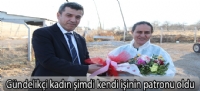 Gündelikçi kadın şimdi kendi işinin patronu oldu