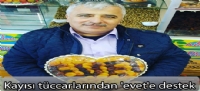 Kayısı tüccarlarından 'evet'e destek