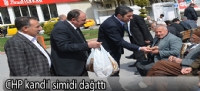CHP kandil simidi dağıttı