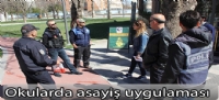 Okularda asayiş uygulaması