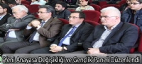 'Yeni Anayasa Değişikliği ve Gençlik' Paneli Düzenlendi