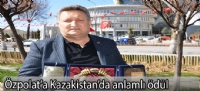 Özpolat'a Kazakistan'da anlamlı ödül