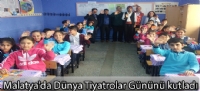 Malatya'da Dünya Tiyatrolar Gününü kutladı