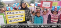 Darende'de Kütüphaneler Haftası etkinliği