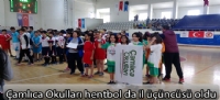 Çamlıca Okulları hentbol da il üçüncüsü oldu