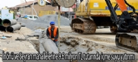 İnönü ve Seyran mahallelerine 9.6 milyon TL tutarında içme suyu yatırımı