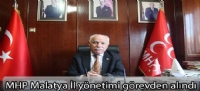 MHP Malatya İl yönetimi görevden alındı