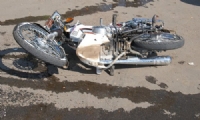 Motosiklet yayaya çarptı: 1 ölü