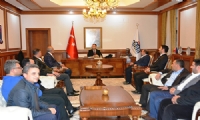 Vali Toprak MÜSİAD'ın yeni yönetimine başarılar diledi