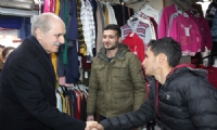 Başbakan Yardımcısı Kurtulmuş, Malatya'da esnafları ziyaret etti