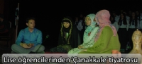 Lise öğrencilerinden 'Çanakkale' tiyatrosu