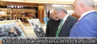 Malatya'da Çanakkale Şehitleri konulu bir fotoğraf sergisi açıldı.