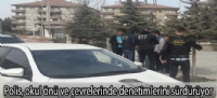 Polis, okul önü ve çevrelerinde denetimlerini sürdürüyor