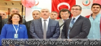 ŞENER; Verem hastalığından korunmada en etkin yol aşıdır
