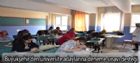 Büyükşehir'den üniversite adaylarına deneme sınavı desteği
