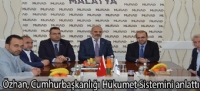 Özhan, Cumhurbaşkanlığı Hükumet Sistemini anlattı