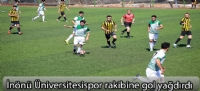 İnönü Üniversitesispor rakibine gol yağdırdı