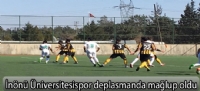 İnönü Üniversitesispor deplasmanda mağlup oldu