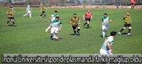 İnönü Üniversitesispor deplasmanda farklı mağlup oldu