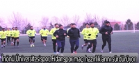 İnönü Üniversitesispor, Fidanspor maçı hazırlıklarını sürdürüyor