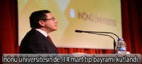 İNÖNÜ ÜNİVERSİTESİNDE 14 MART TIP BAYRAMI KUTLANDI