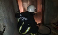 Yeşilyurt'ta Ev Yangını