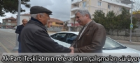 Ak Parti Teşkilatının referandum çalışmaları sürüyor