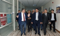Bakan Tüfenkci Yaşam ve Spor Merkezinde incelemelerde bulundu