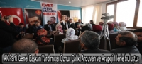 AK Parti Genel Başkan Yardımcısı Öznur Çalık, Arguvan ve Arapgirlilerle buluştu: