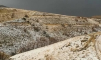 Akçadağ İlçesinde Dolu Yağışı Etkili Oldu