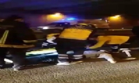 Alt geçitte  intihar girişimi...