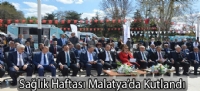 Sağlık Haftası Malatya'da Kutlandı