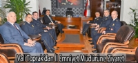 Vali Toprak'dan İl Emniyet Müdürüne Ziyaret