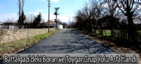Battalgazi'deki Boran ve Toygar Grup Yolu Asfaltlandı
