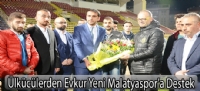 Ülkücülerden Evkur Yeni Malatyaspor'a Destek