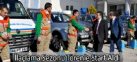 İlaçlama Sezonu Törenle Start Aldı