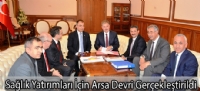 Sağlık Yatırımları İçin Arsa Devri Gerçekleştirildi