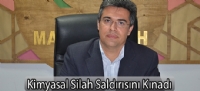 Kimyasal Silah Saldırısını Kınadı