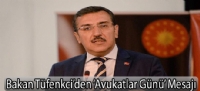 Bakan Tüfenkci'den 'Avukatlar Günü' Mesajı