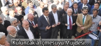 Kuluncak'a İçmesuyu Müjdesi…