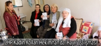 CHP Kadın Kolları Hekimhan'da 'Hayır' Çalışması