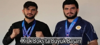 Kick Boks'ta Büyük Başarı