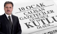 Başkan Çakır 10 Ocak Çalışan Gazeteciler Gününü kutladı