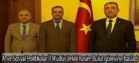 Aile ve Sosyal Politikalar İl Müdür Vekili Rasim Bulut görevine başladı