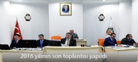 2016 yılının son toplantısı yapıldı