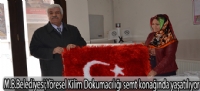 Yöresel Kilim Dokumacılığı semt konağında yaşatılıyor