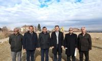 Dilek'teki yol çalışmaları devam ediyor